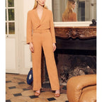 Wide Leg Trouser Lelio - Sandstone - Women