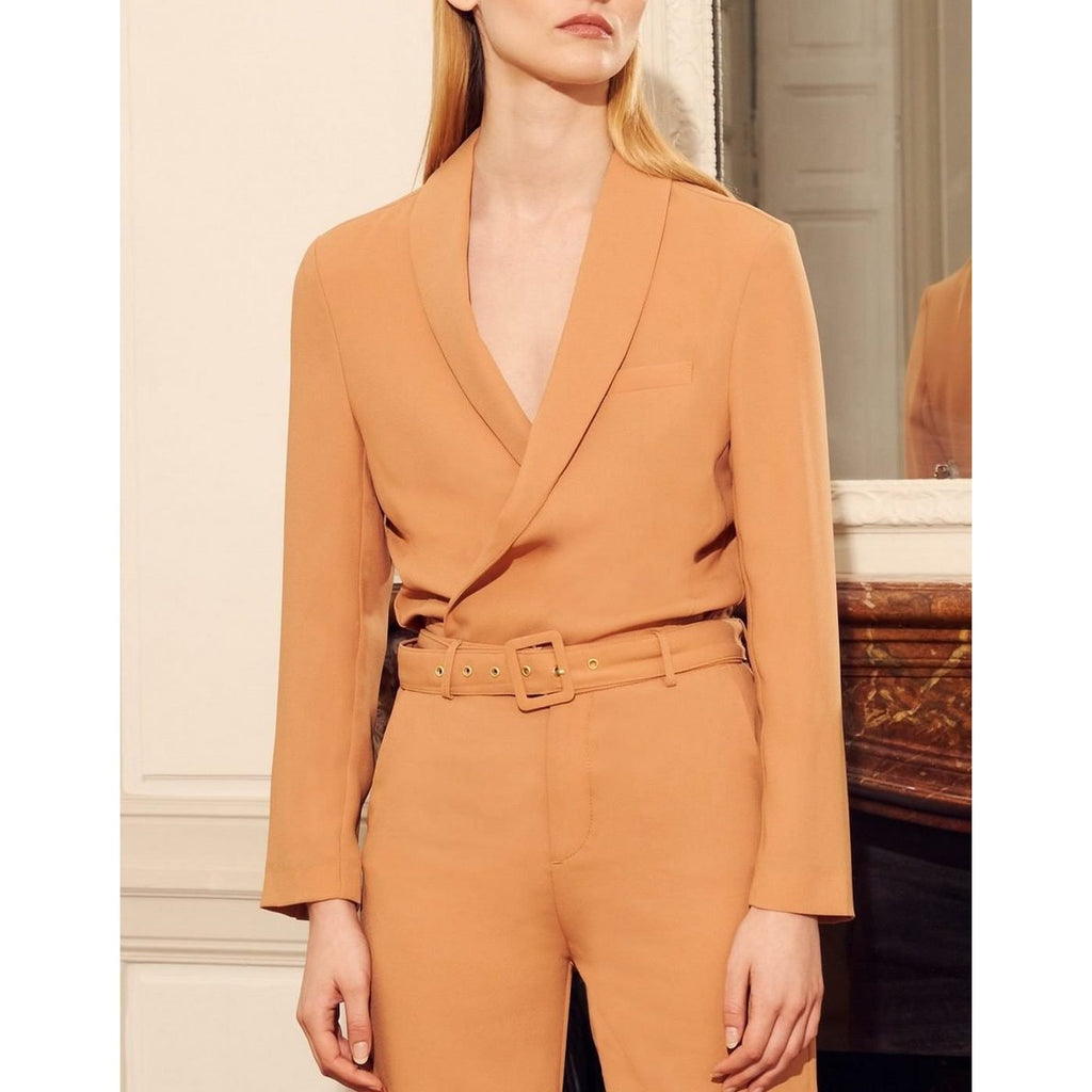 Wide Leg Trouser Lelio - Sandstone - Women