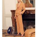 Wide Leg Trouser Lelio - Sandstone - Women