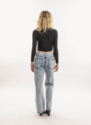 Nina Ricci - Pantalon - Denim Delave - Femme