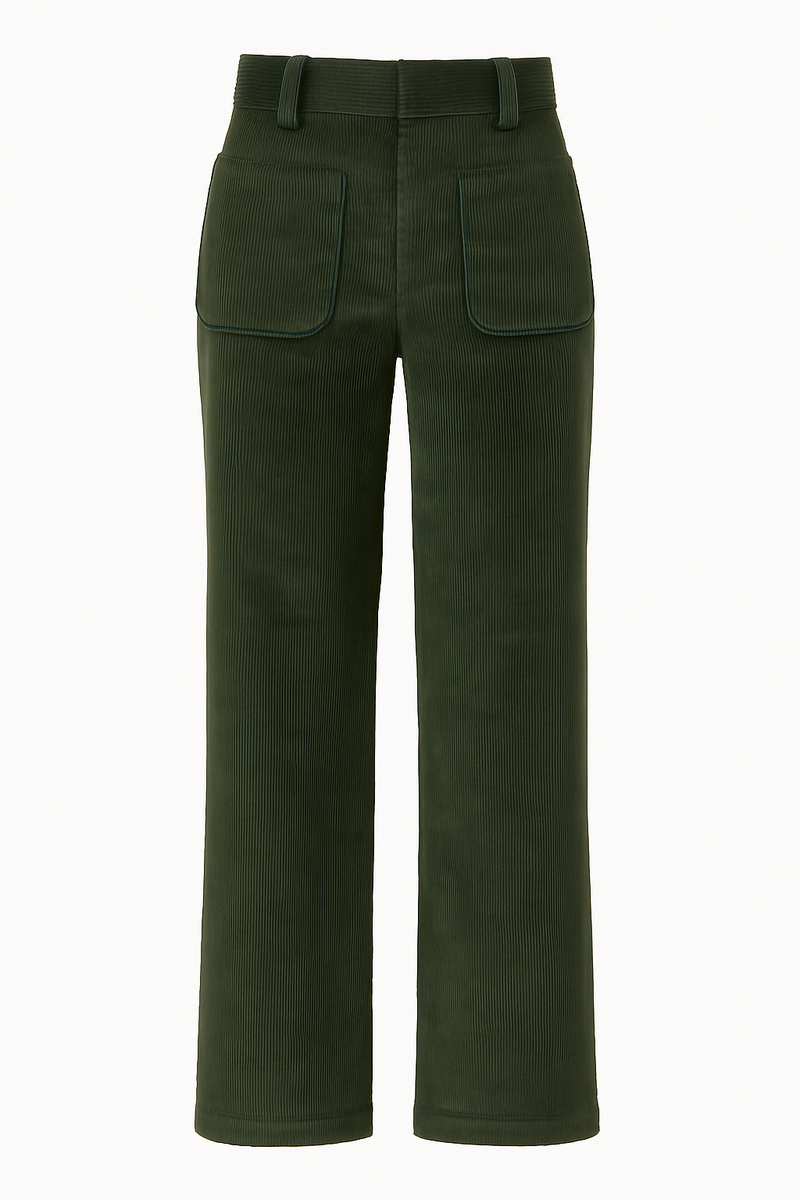 Pantalón pana verde - Vanó Studio