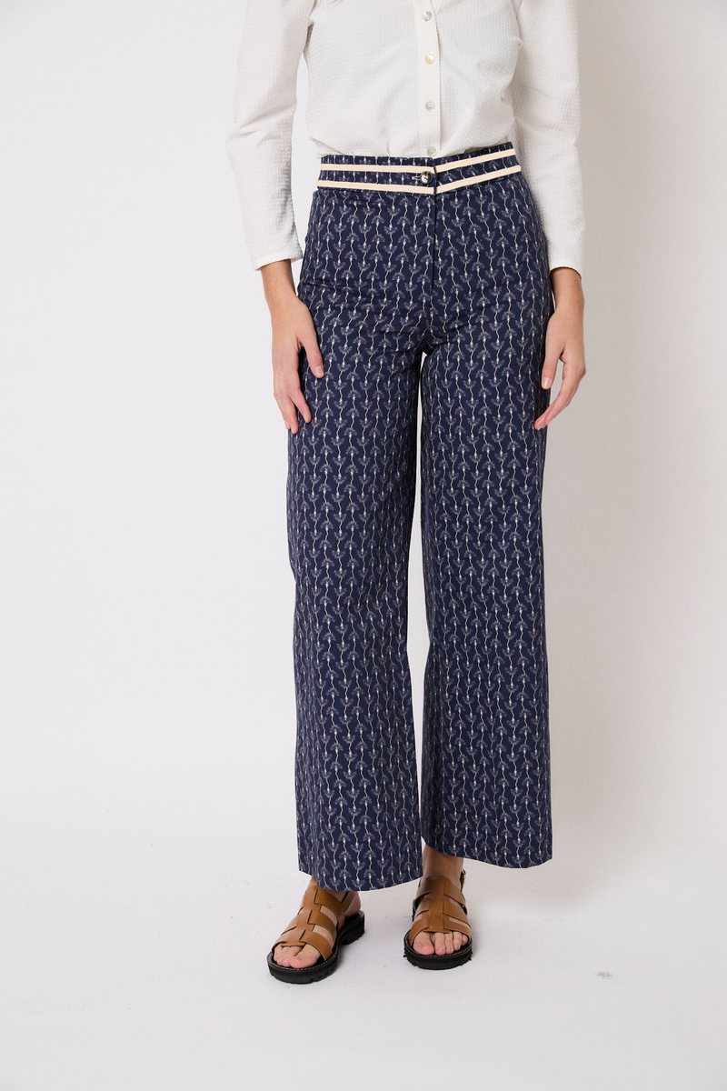 Pantalon Lorence Florinda Marine