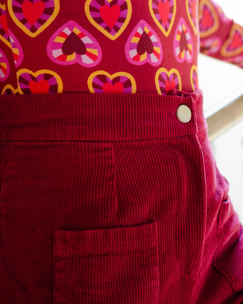 Pantalon Artémis Rouge