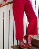 Pantalon Artémis Rouge