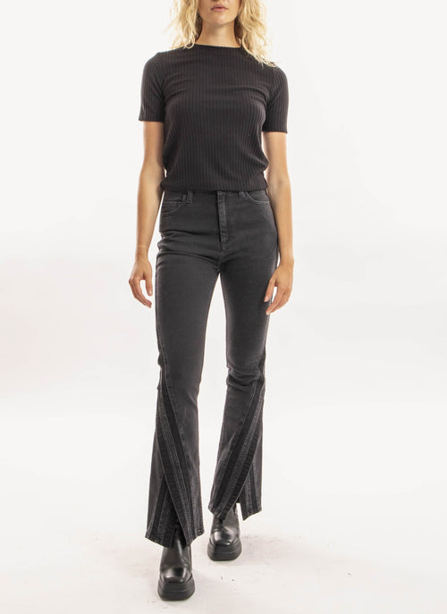 Koché - Jeans - Noir - Femme