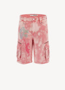 Guess - Pantalon Tie Dye - Morning Pink Tie Dye - Femme