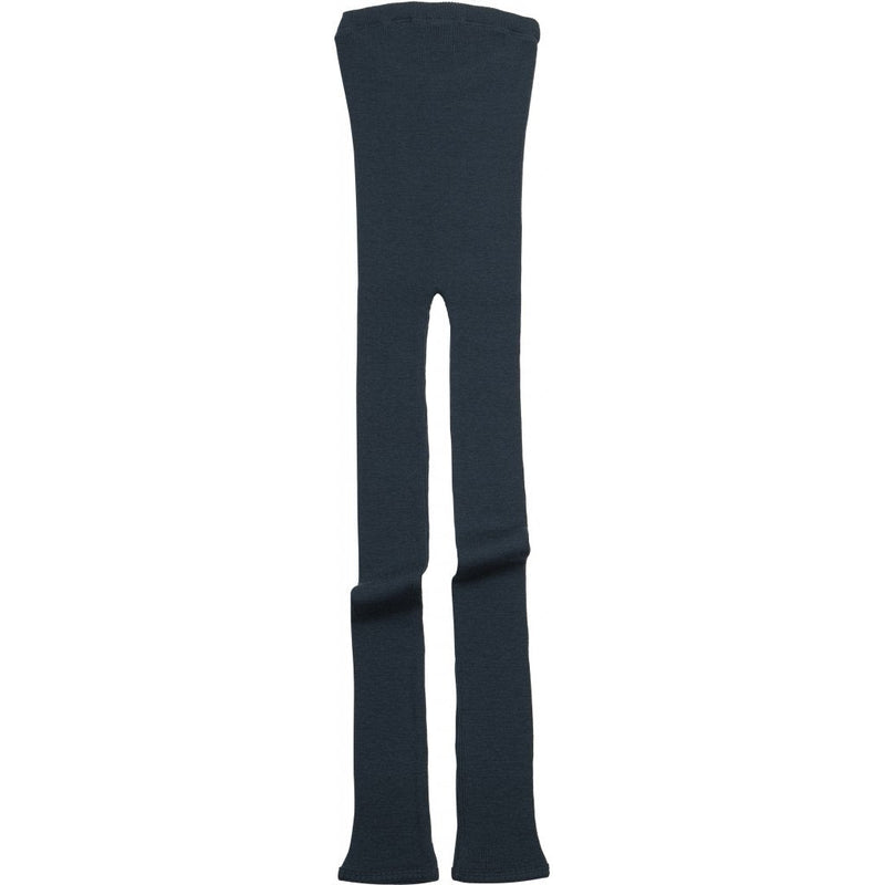 Minimalisma - Leggings Arona De Lana Merino Azul Marino Verde Azulado