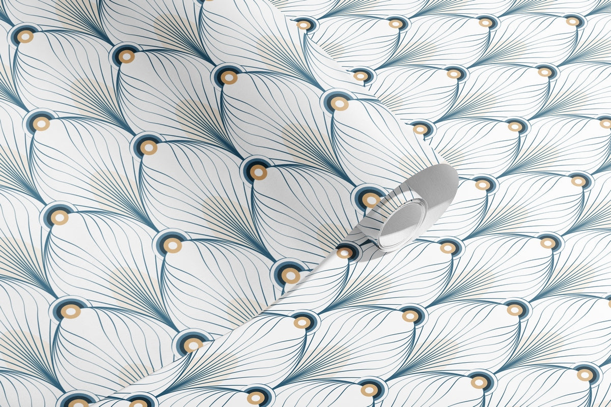 Peacock Wallpaper - Peacock - White
