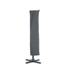 Veya - Sombrilla cuadrada excéntrica - Aluminio - Gris oscuro