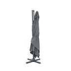 Veya - Rectangular Cantilever Parasol - Aluminium - Dark Grey