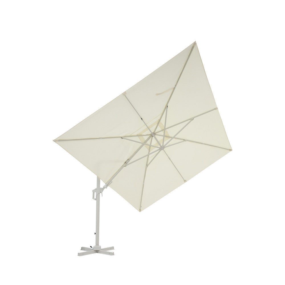 Veya - Sombrilla rectangular excéntrica - Aluminio - Beige