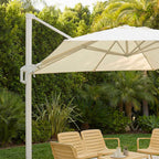 Veya - Sombrilla rectangular excéntrica - Aluminio - Beige