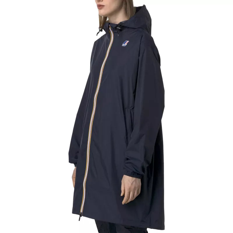 Parka À Capuche K-Way Le Vrai 4.0 Eiffel East - Bleu Marine