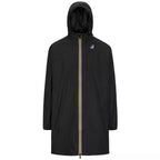 Parka Con Cappuccio K-Way Le Vrai 4.0 Eiffel East - Nero Pure