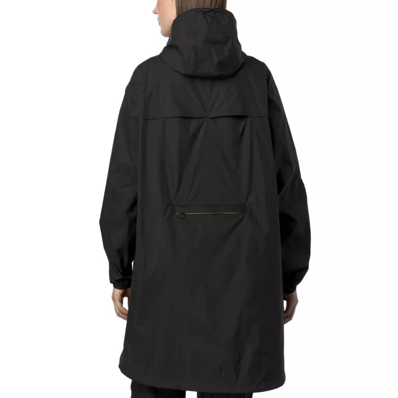 K-Way Le Vrai 4.0 Eiffel East Hooded Parka - Black Pure