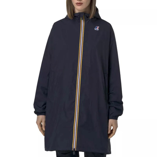 Parka À Capuche K-Way Le Vrai 4.0 Eiffel East - Bleu Marine