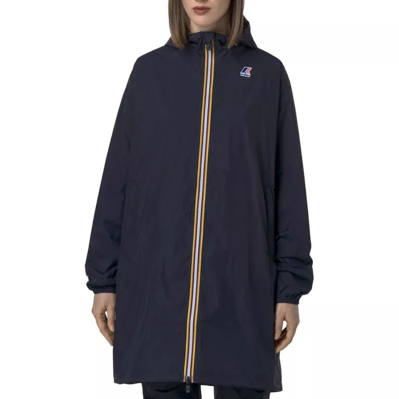 Parka À Capuche K-Way Le Vrai 4.0 Eiffel East - Bleu Marine