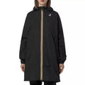 K-Way Le Vrai 4.0 Eiffel East Hooded Parka - Black Pure