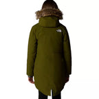The North Face - Parka À Capuche G Arctic - Kaki/Blanc - Fille