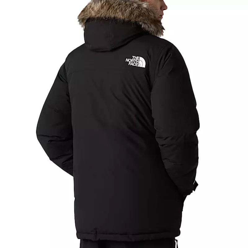 The North Face - Parka À Capuche Mc Murdo - Noir Blanc
