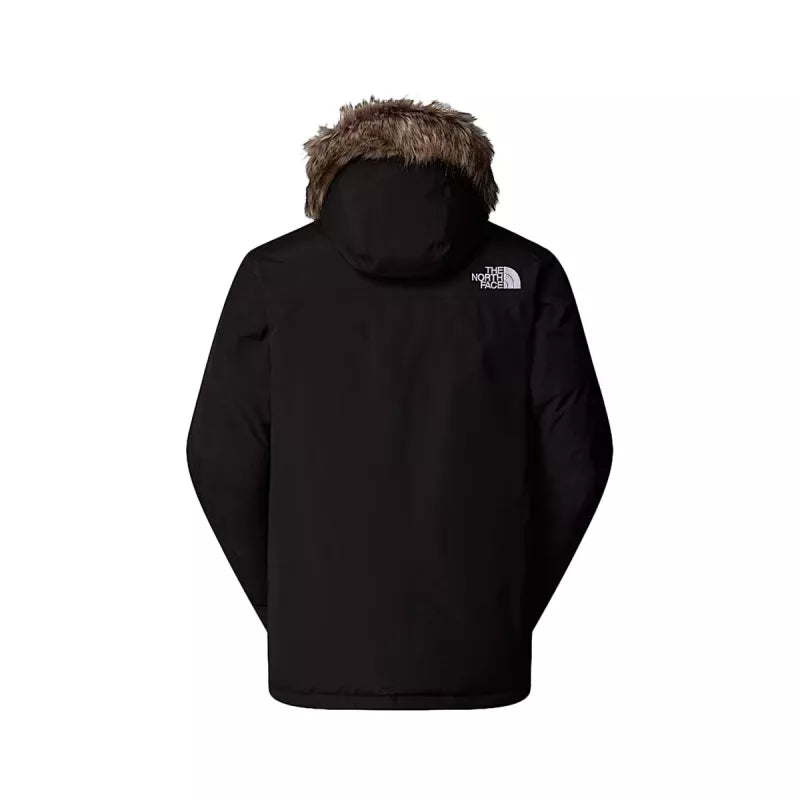The North Face - Parka À Capuche Mc Murdo - Noir Blanc