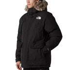 The North Face - Parka À Capuche Mc Murdo - Noir Blanc