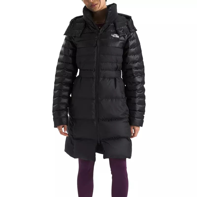 The North Face - Parka À Capuche W Metropolis - Noir/Blanc