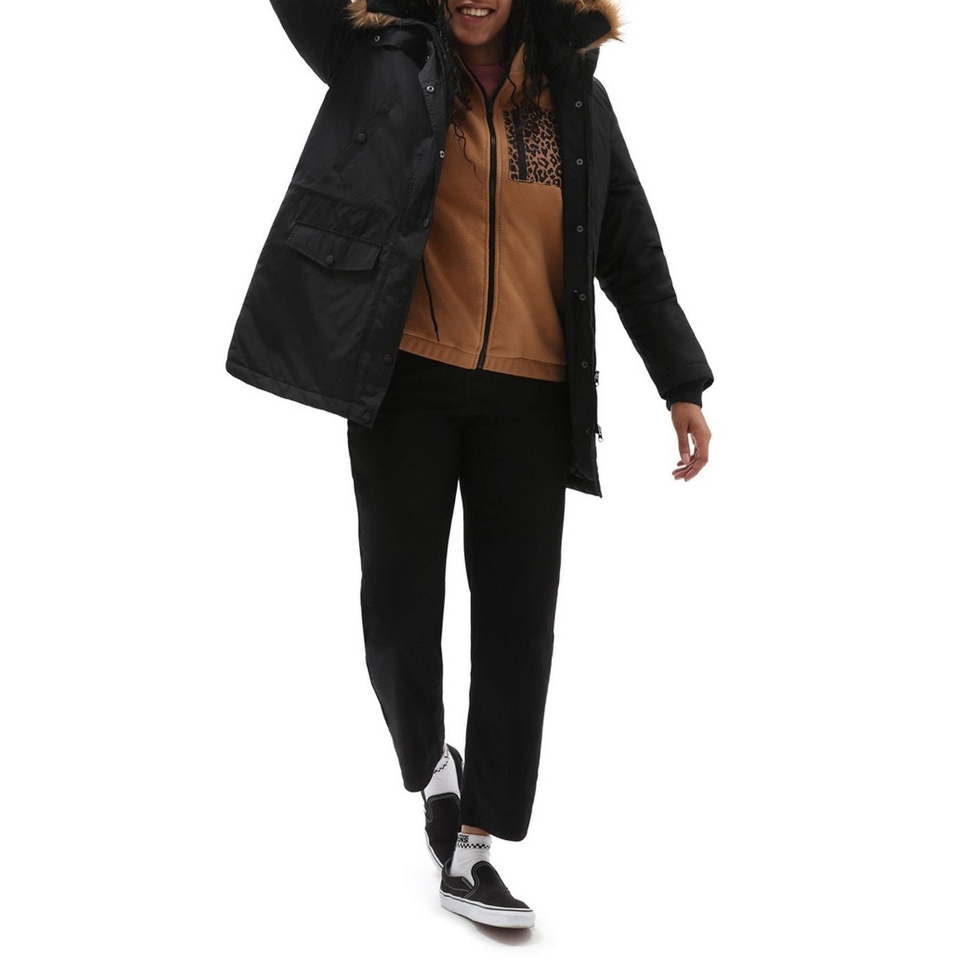 Parka À Capuche Tanner Hood - Noir - Femme