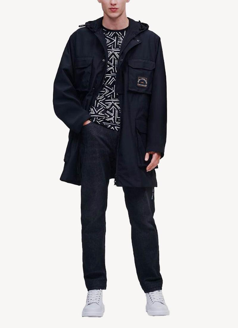 Karl Lagerfeld - Parka Athleisure - Noir - Homme