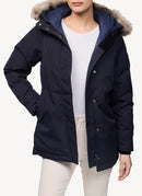 Pyrenex - Parka Bordeaux Fourrure Int'L - Amiral - Femme