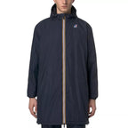 Parka con Capucha Forrada K-Way Le Vrai 4.0 Eiffel East Warm - Azul Marino