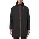 K-Way Le Vrai 4.0 Eiffel East Warm Lined Hooded Parka - Pure Black