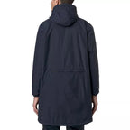 Parka con Capucha Forrada K-Way Le Vrai 4.0 Eiffel East Warm - Azul Marino