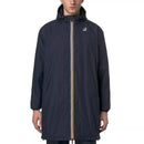 Parka Capuche Doublee K-Way Le Vrai 4.0 Eiffel East Warm - Bleu Marine