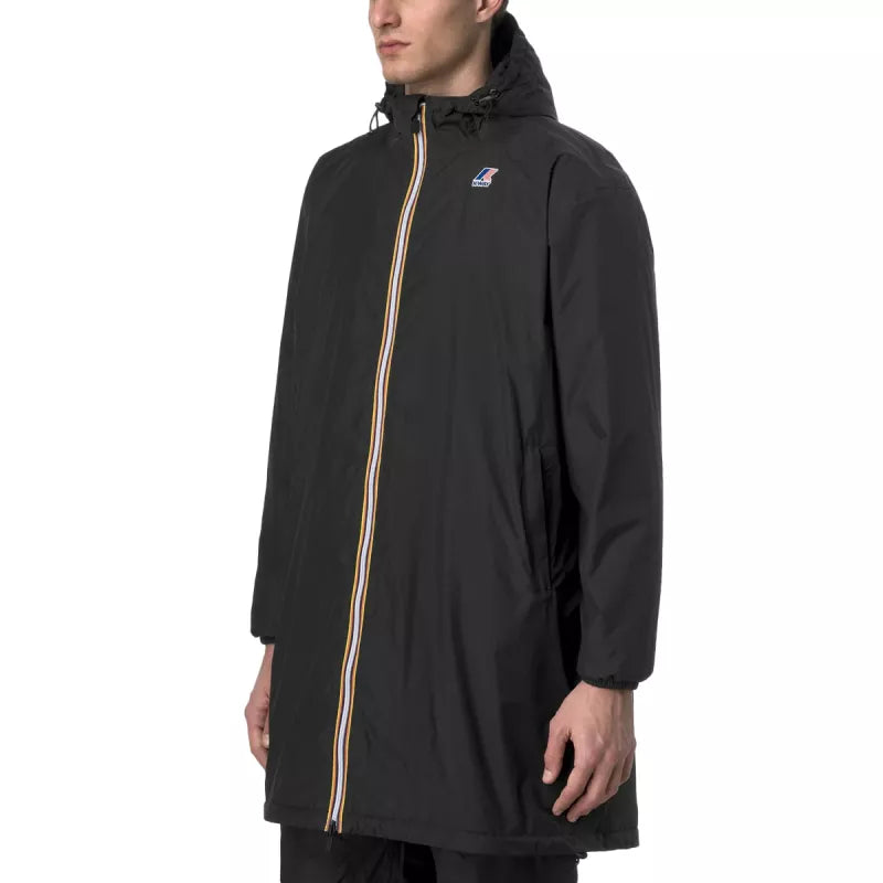 Parka Capuche Doublee K-Way Le Vrai 4.0 Eiffel East Warm - Black Pure