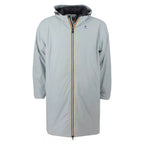 Parka Capuche Doublee K-Way Le Vrai 4.0 Eiffel East Warm - Gris Clair