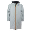 K-Way Le Vrai 4.0 Eiffel East Warm Lined Hooded Parka - Light Gray