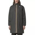 K-Way Le Vrai 4.0 Eiffel East Warm Lined Hood Parka - Khaki/Black