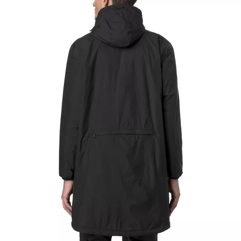 Parka Capuche Doublee K-Way Le Vrai 4.0 Eiffel East Warm - Black Pure