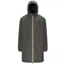 Parka Capuche Doublee K-Way Le Vrai 4.0 Eiffel East Warm - Kaki/Noir