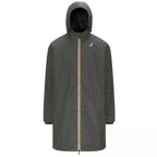 K-Way Le Vrai 4.0 Eiffel East Warm Lined Hood Parka - Khaki/Black