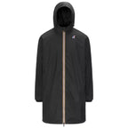 Parka con Capucha Acolchada K-Way Le Vrai 4.0 Eiffel East Warm - Black Pure
