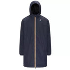 Parka con Capucha Forrada K-Way Le Vrai 4.0 Eiffel East Warm - Azul Marino