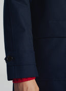 Fursac - Parka En Laine Mélangée - Marine - Homme