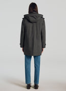 Fursac - Parka Tejido Técnico - Gris Medio