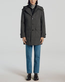 Fursac - Parka Tejido Técnico - Gris Medio