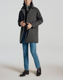 Fursac - Parka Tejido Técnico - Gris Medio
