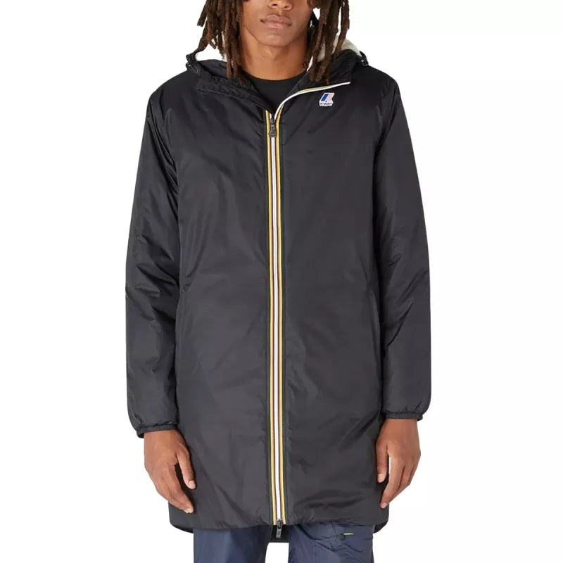 Parka K-Way Le Vrai 3.0 Eiffel Sherpa - Negro