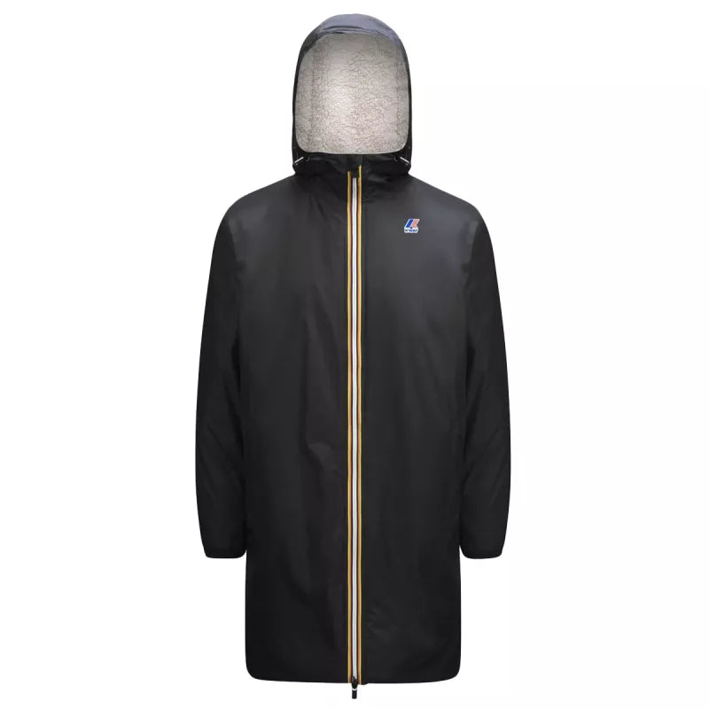 Parka K-Way Le Vrai 3.0 Eiffel Sherpa - Negro