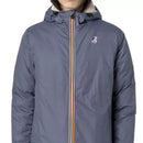Parka K-Way Le Vrai 3.0 Eiffel Sherpa - Gris Azul